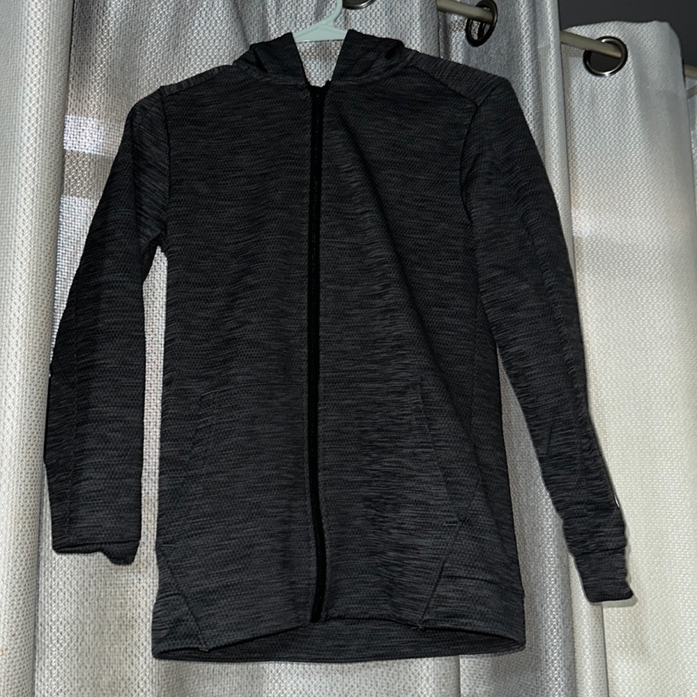 Boys black champion sweater, grey, size 12/14